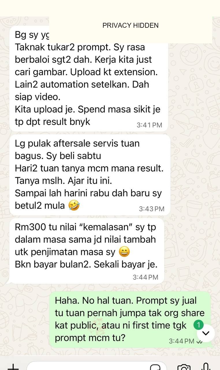 Customer kata sangat berbaloi dengan harga