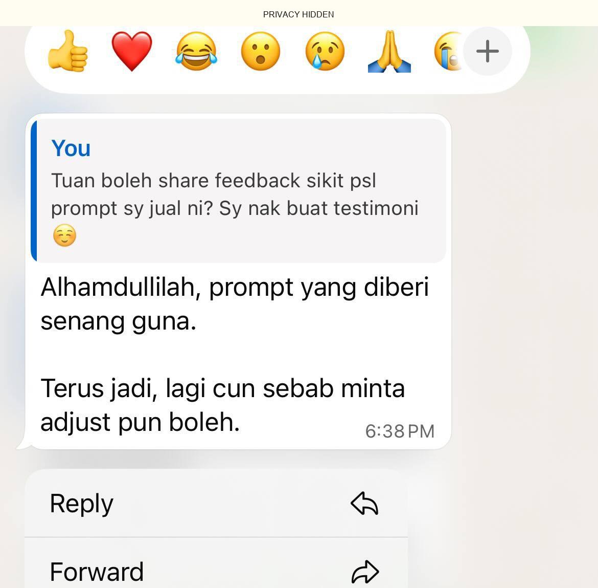 Customer kata nampak real