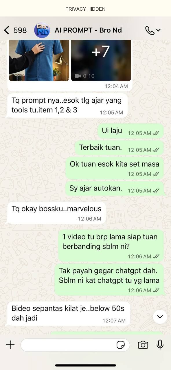 Customer kata sistem magic dan semua auto